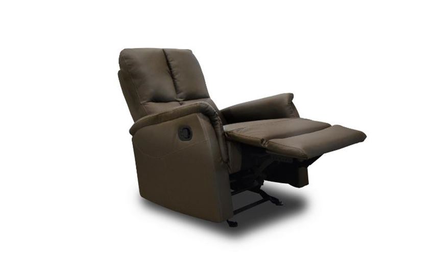 81349 - Genuine Leather Recliner