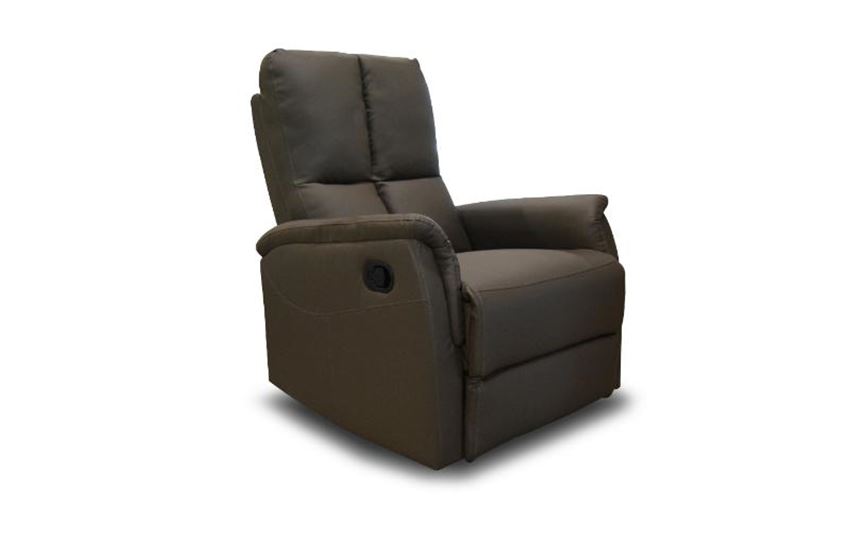 81349 - Genuine Leather Recliner