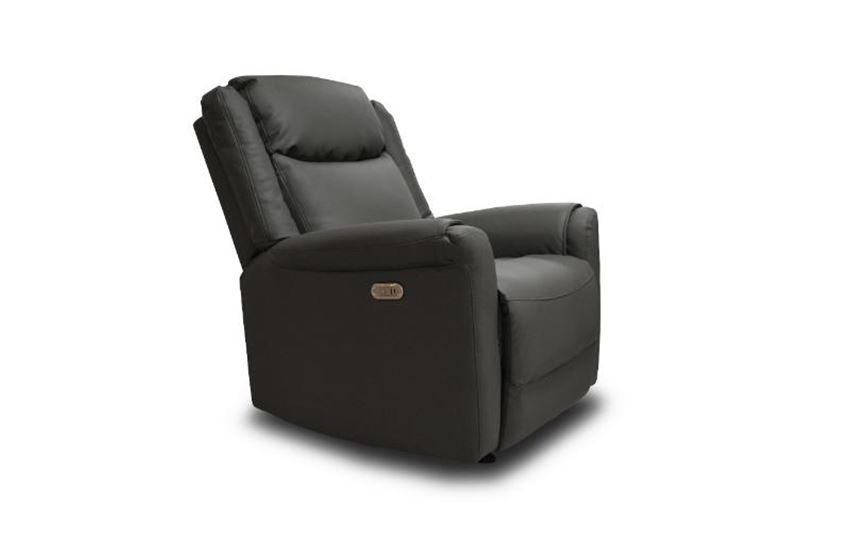 81312 - Genuine Leather Recliner