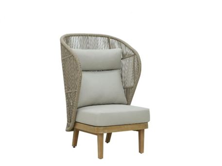 MALI - High Back Single Outdoor Lounge Chair