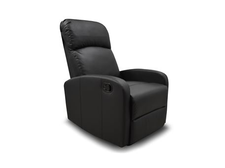 8199 - Eco Leather Recliner With Swivel Function