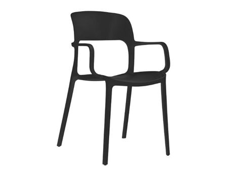 P-280 - Modern Dining Chair, With Arms.