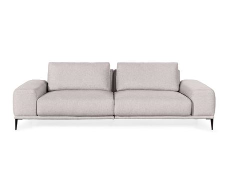 ODIL - 4 seater grey sofa.  