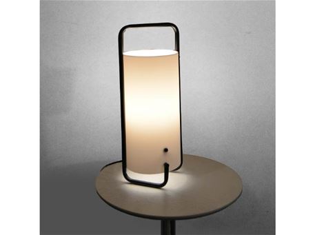 T056 - White table lamp.