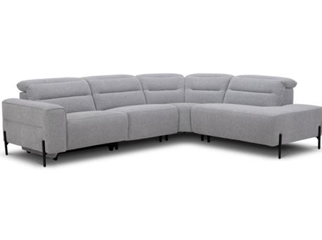 SPAN - Grey  sectional sofa.