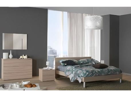 QUEEN - King Size Light Oak Bedroom Set