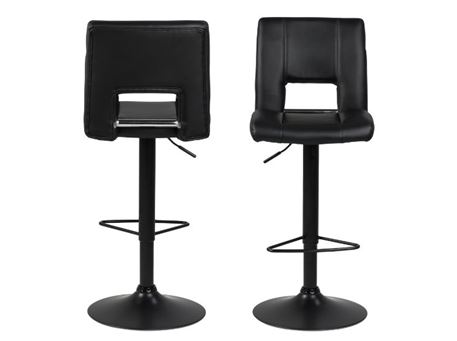 SYLVIA - Leather Bar-Stool 