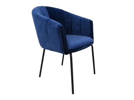 MC-6069CH - Velvet Fabric Dining Chair  