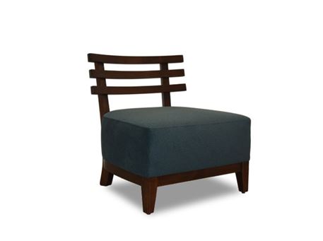 WIN - Armchair With Wooden Striped Back
