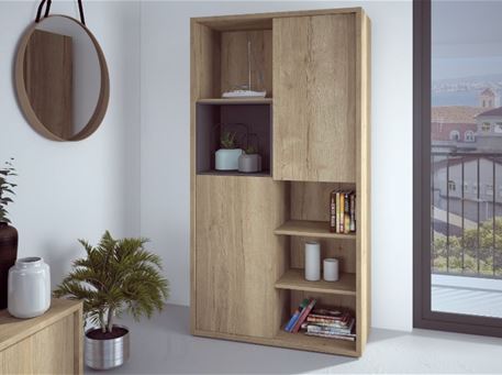 HALI - Light Oak Bookcase